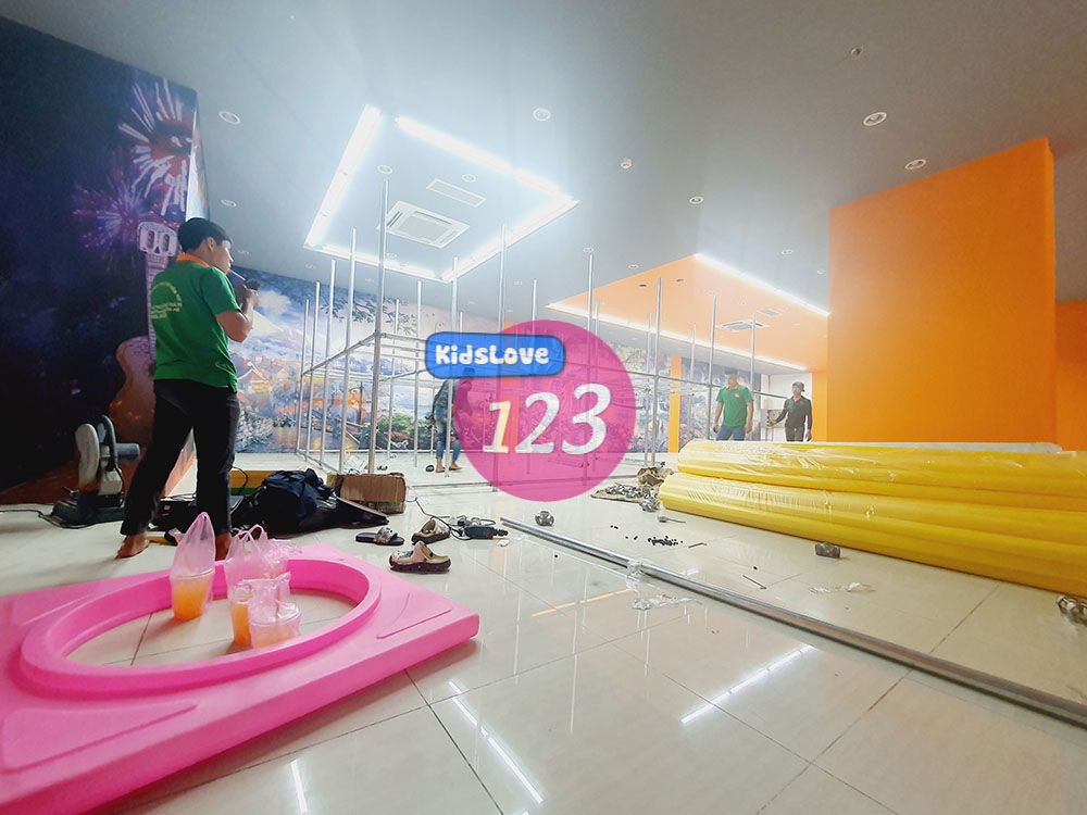 Dự án thi công lắp đặt khu vui chơi trong nhà tại Phúc Yên